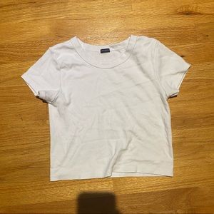 Brandy basic white tee